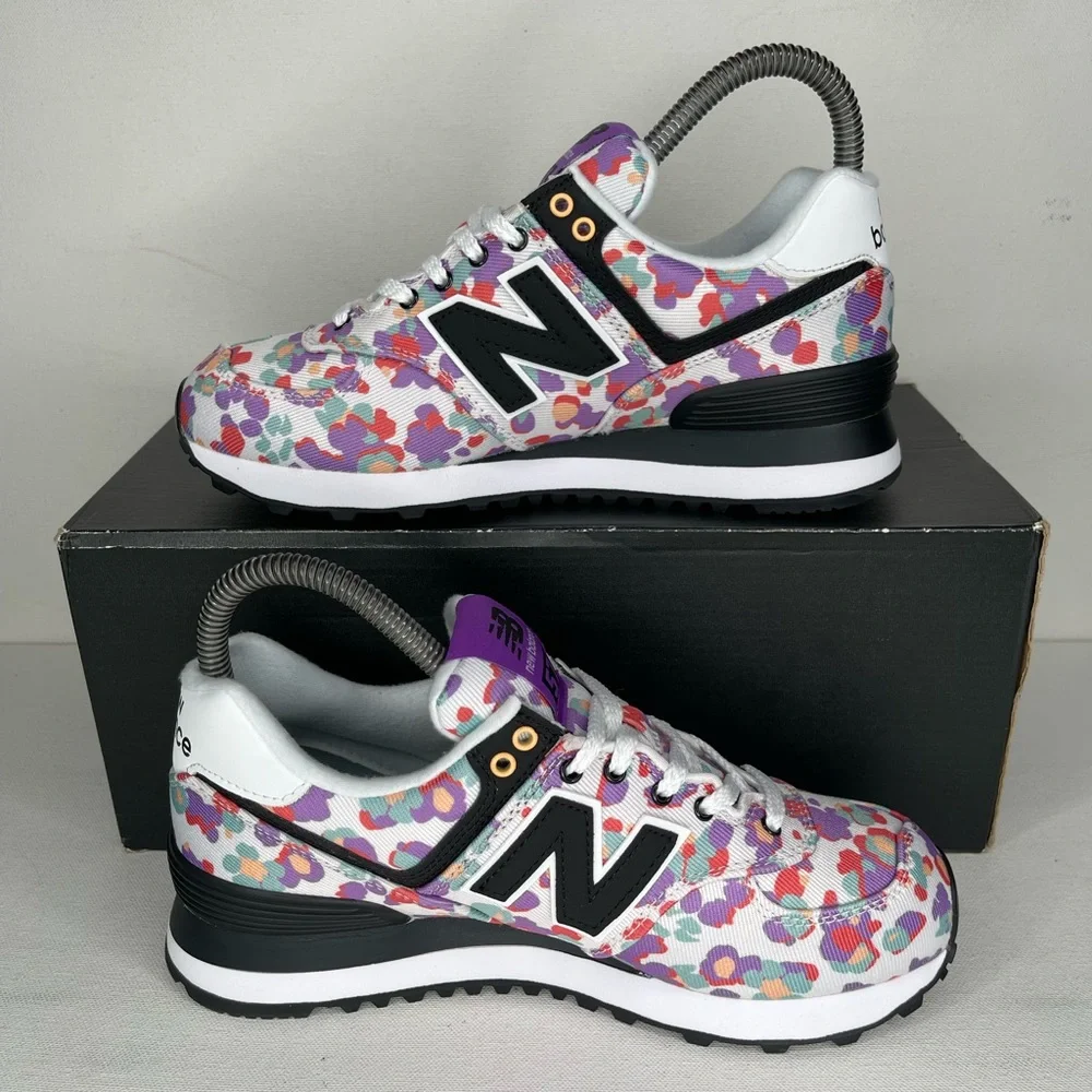 New Balance 574 Floral Camo - Picture 2 of 8